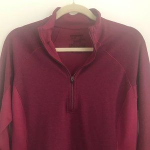 Patagonia Women's Long Sleeve Top - Burgundy